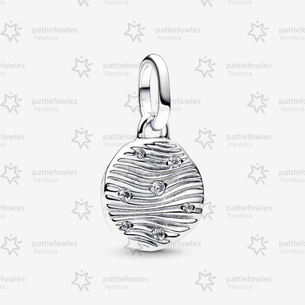 Pandora Engravable Mini Medallion Charm|Pendant